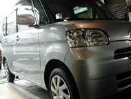 点検：ダイハツ　タントエグゼ