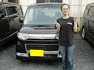 点検:ダイハツ タントカスタム